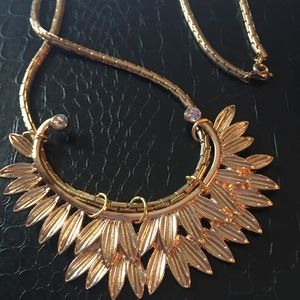 VINTAGE, GOLD-TONE, REDESIGNED, 20” NECKLACE